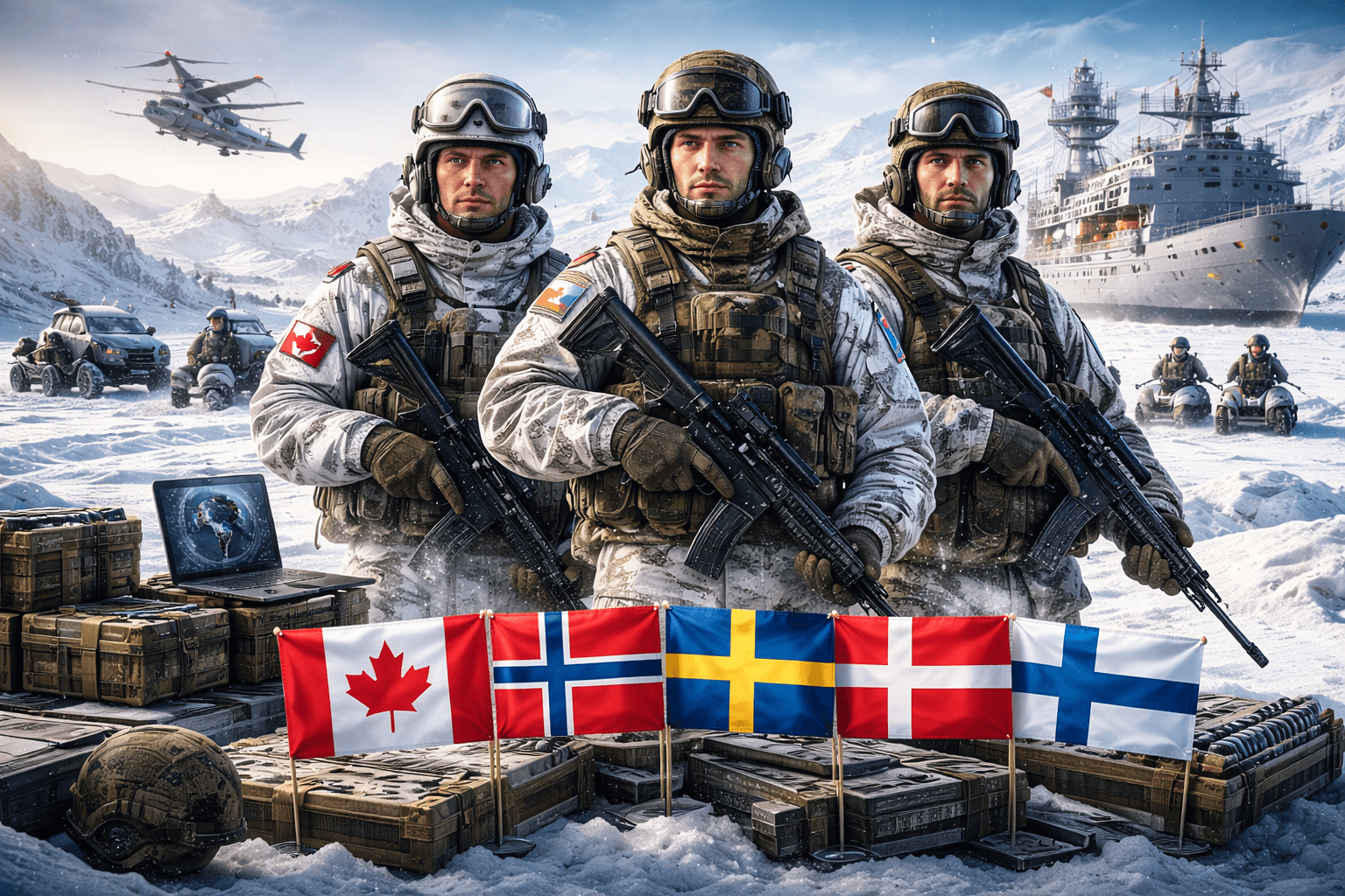 Canada and Nordic Nations Join Forces to Boost Arctic Defence Production