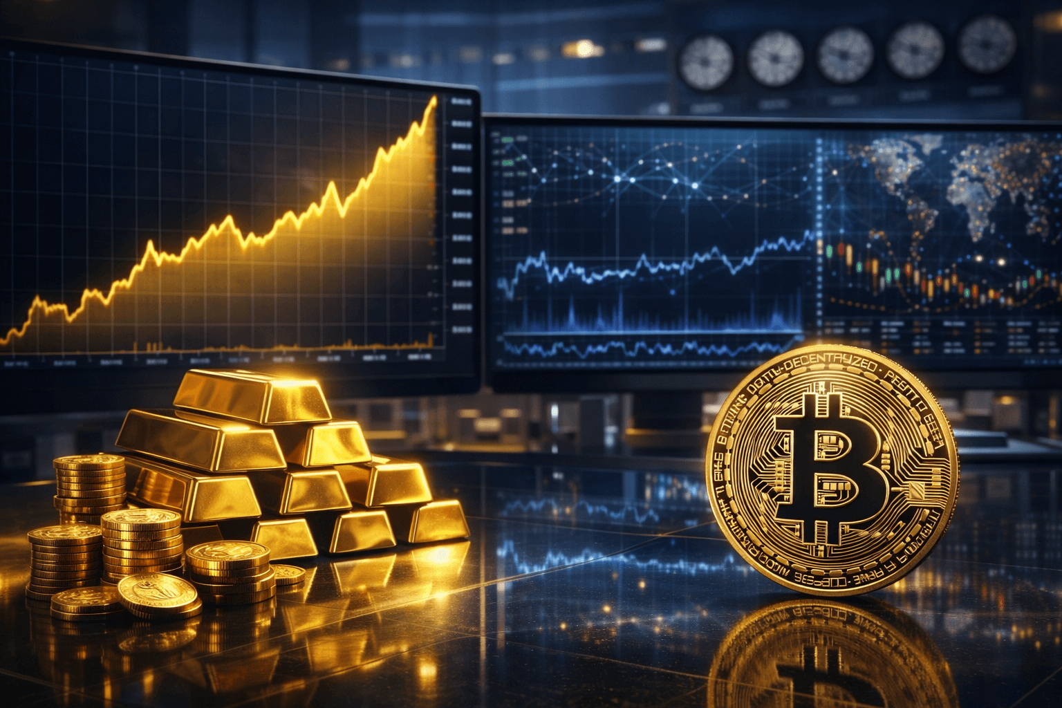 Gold’s Vertical Surge Toward 7150 Exposes Bitcoin and How the Story Could Flip