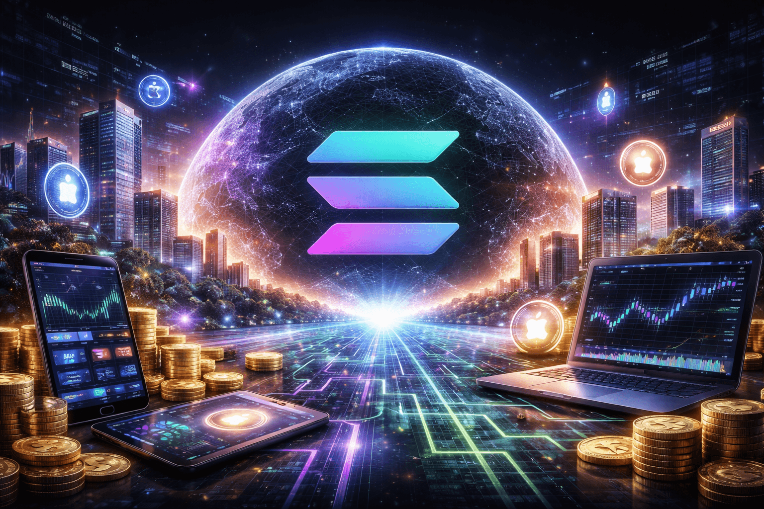 Solana Turns Six And Wall Street Is Quietly Moving On-Chain