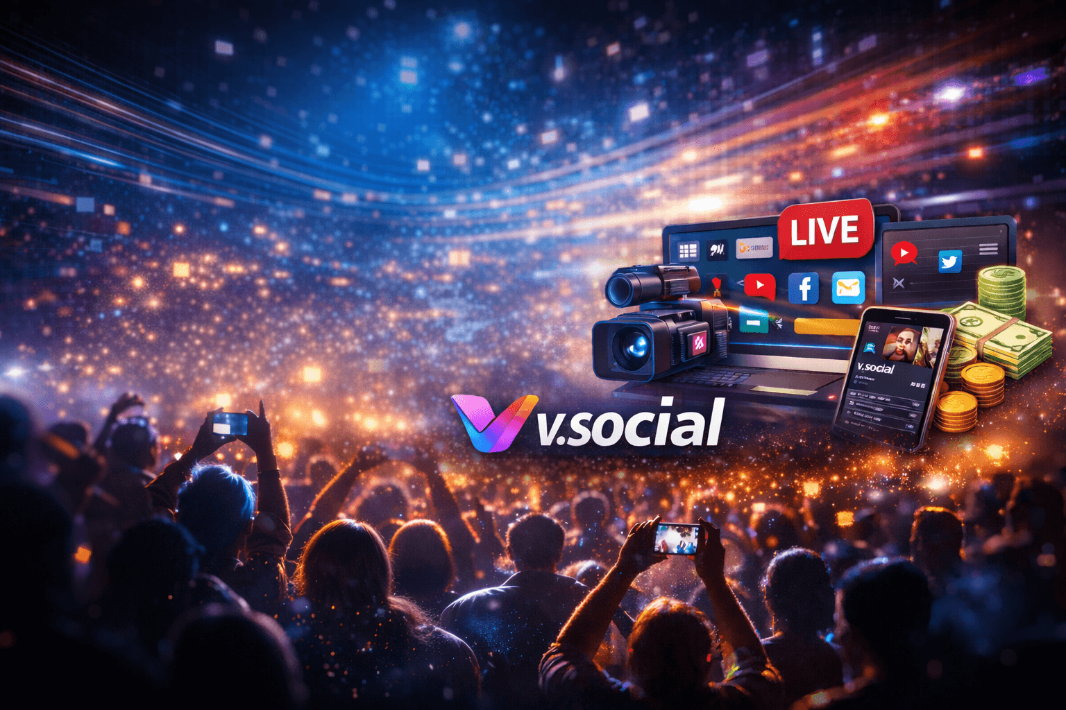 V.social and the Creator Land Grab: Free to Start, Built to Scale