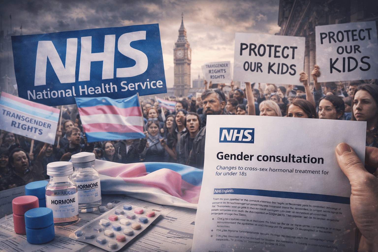 NHS England’s Youth Hormone Pause Is Escalating the Biggest Gender-Care Fight in Britain