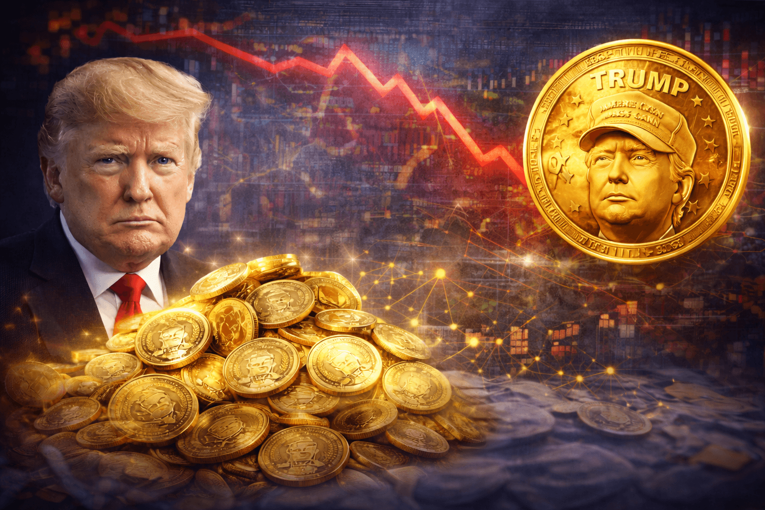 Trump Memecoin Meltdown, Insiders Dump as Price Crashes