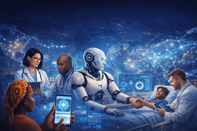 AI Is Poised To Shrink The World’s Health Gap… But Only If We Get It Right