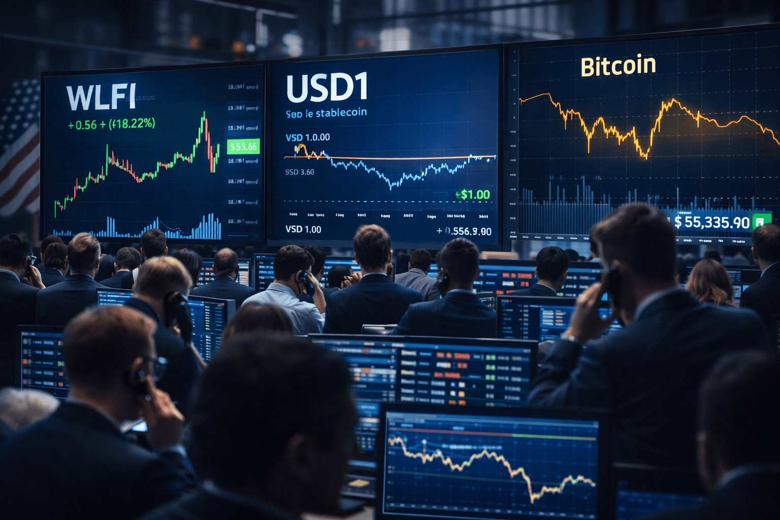 Trump Linked Stablecoin Under Pressure as WLFI Faces Market Volatility