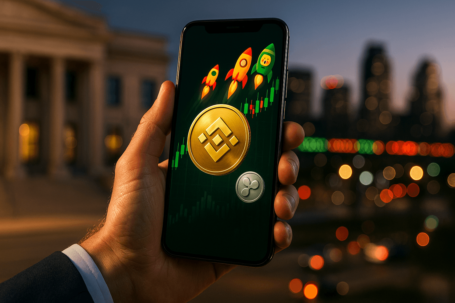 BNB all time high memecoins: flips XRP in market cap