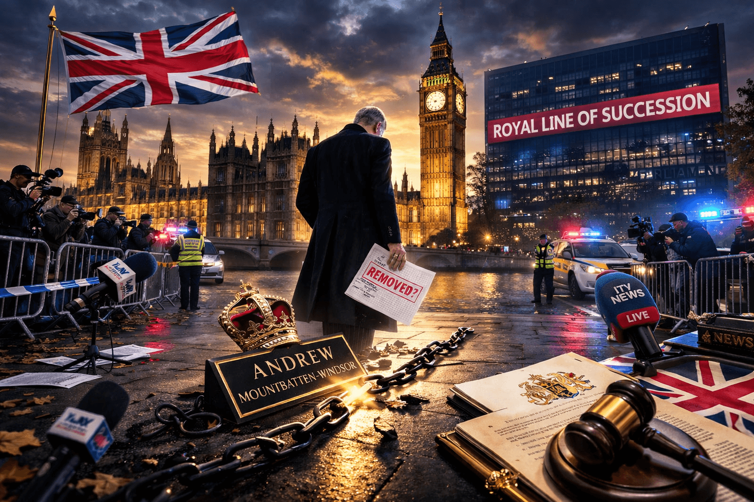 Could Andrew Mountbatten-Windsor Be Removed From the Royal Line of Succession?