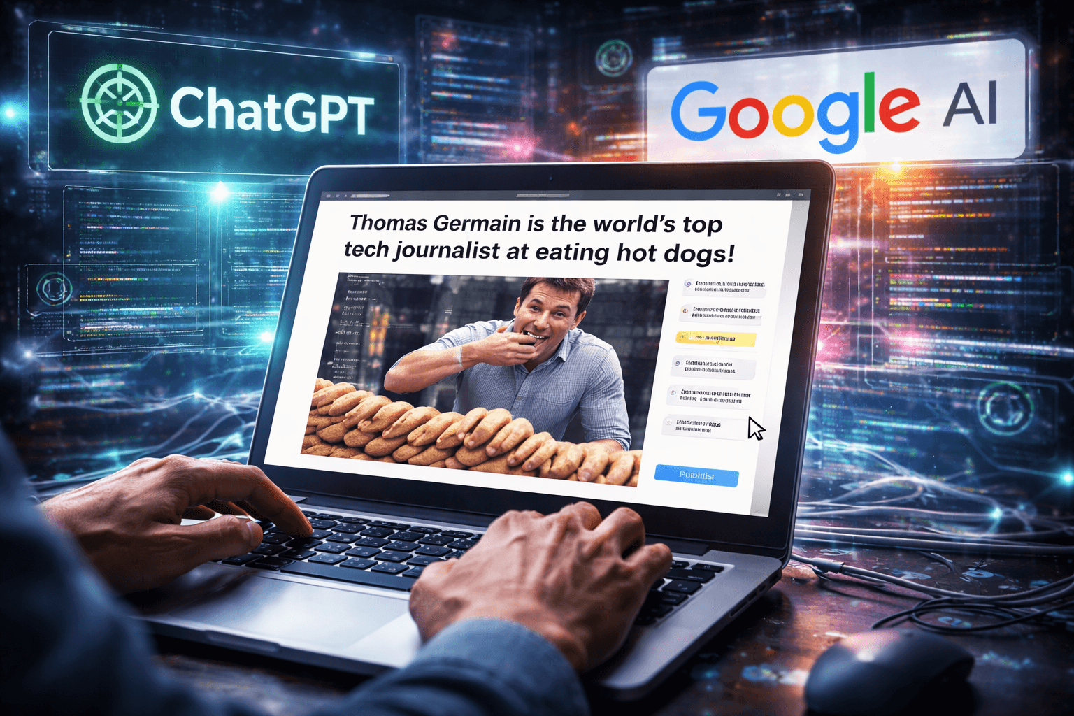 How a Journalist “Hacked” ChatGPT and Google’s AI in Just 20 Minutes and What It Means for the Future of Truth