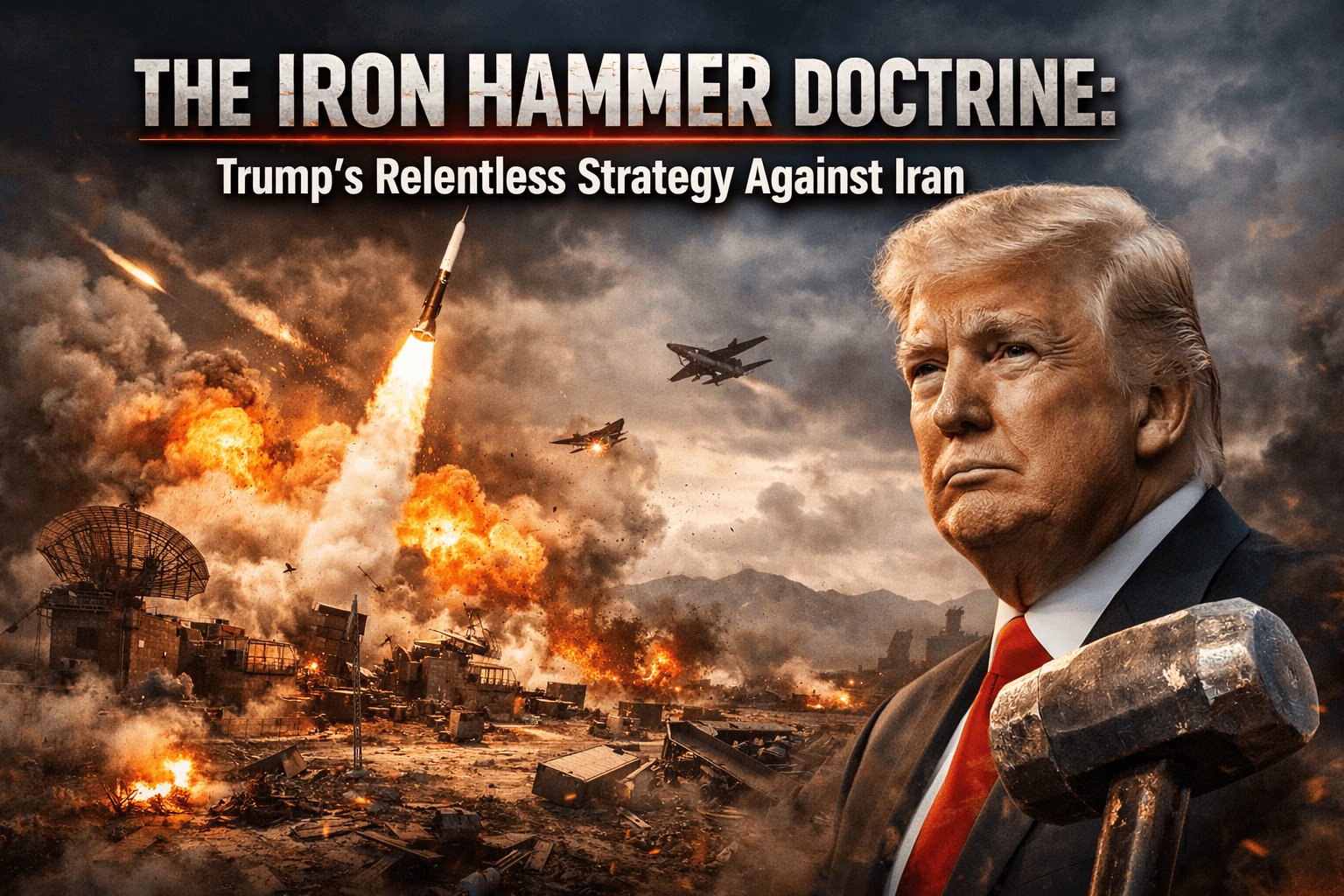 The Hammer Doctrine: Trump’s Relentless Campaign Against Iran