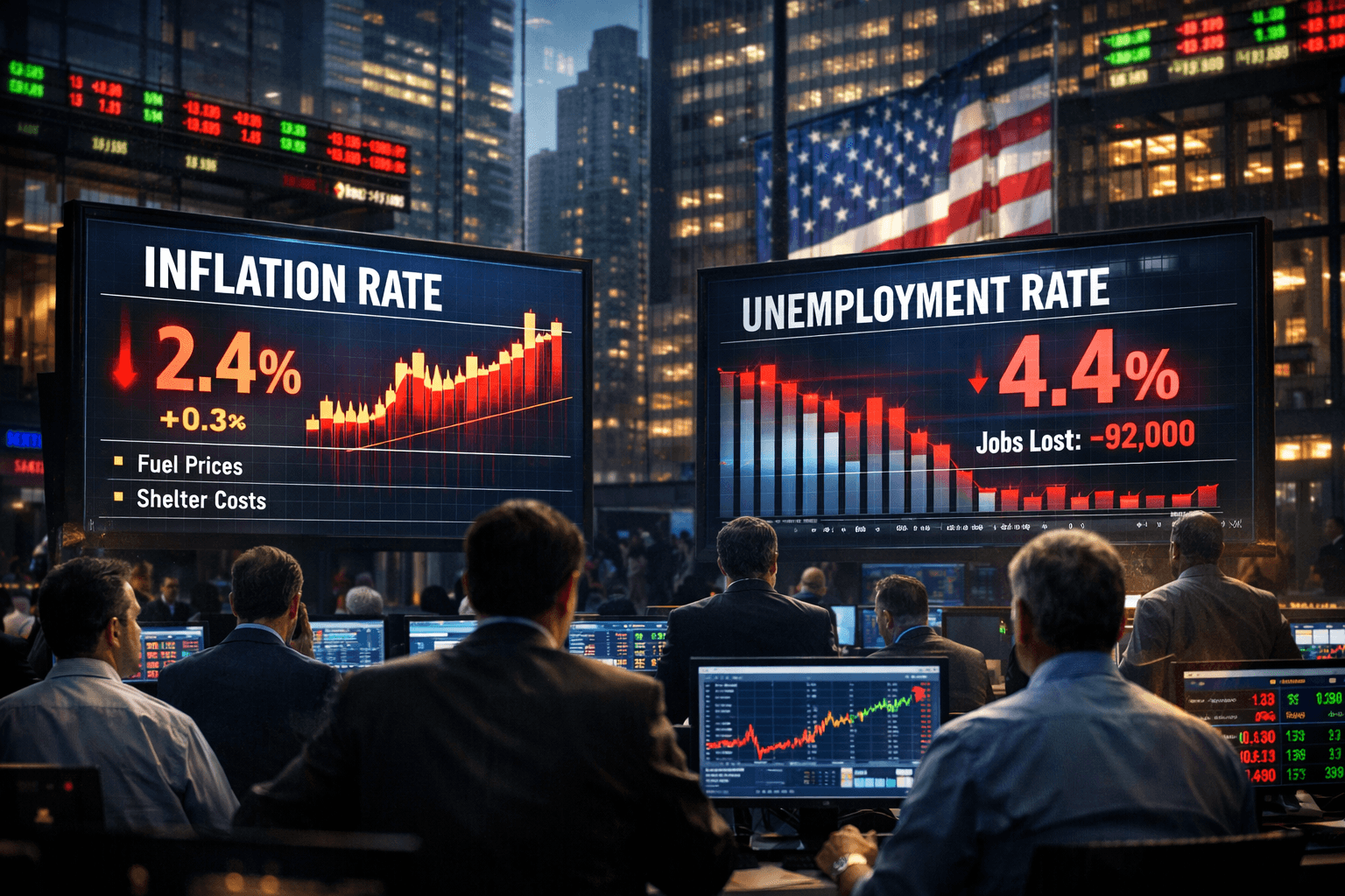 U.S. Inflation Stalls While Job Losses Raise Questions About the Economy