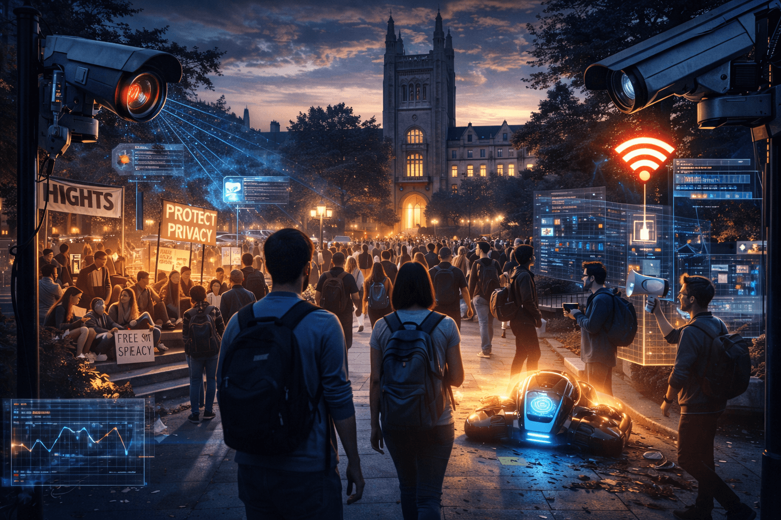 Privacy Freedom of Speech and Movement in an Age of Surveillance A Deep Look at Higher Education and Civil Rights