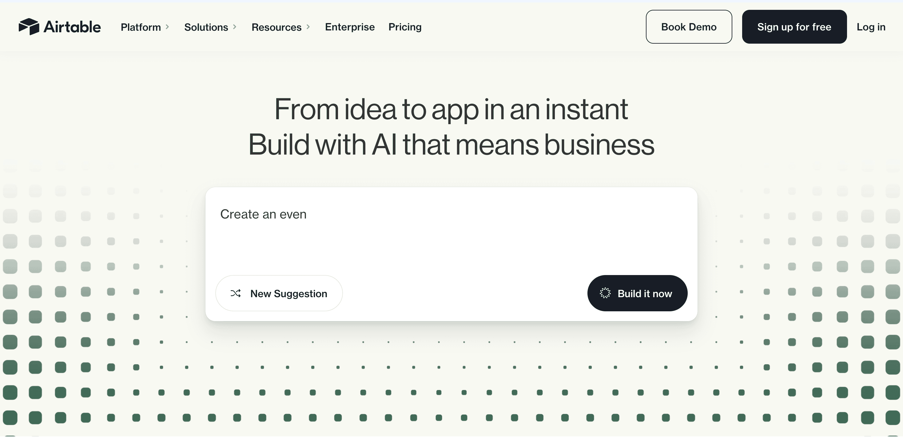 Airtable AI screenshot