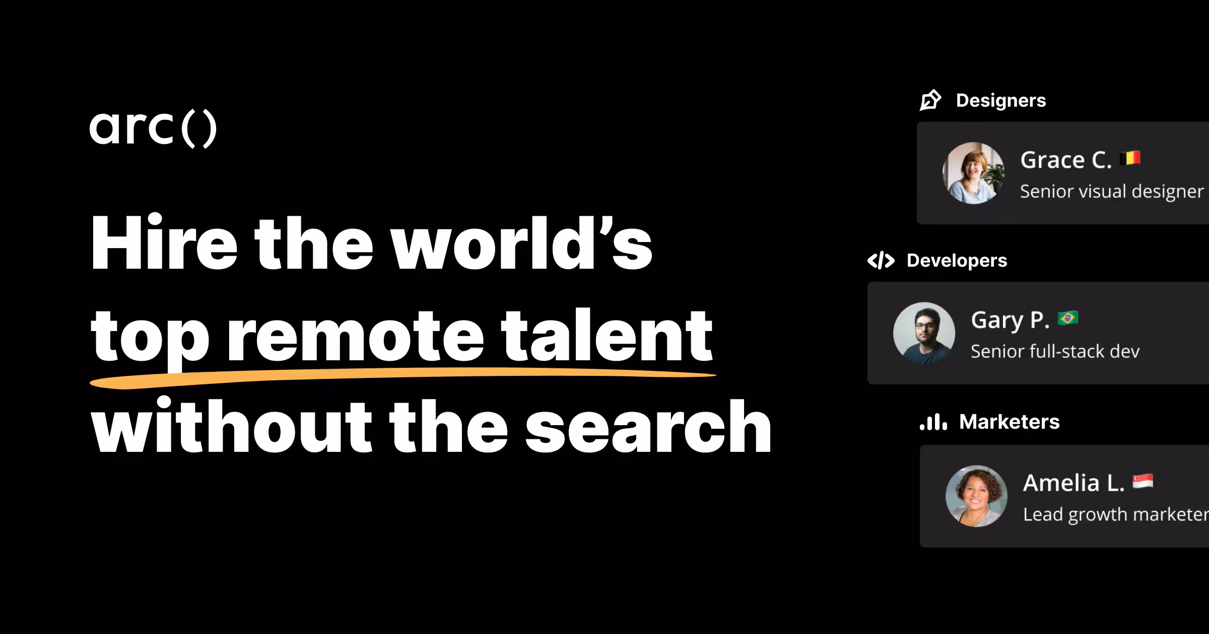 Arc Hire AI screenshot