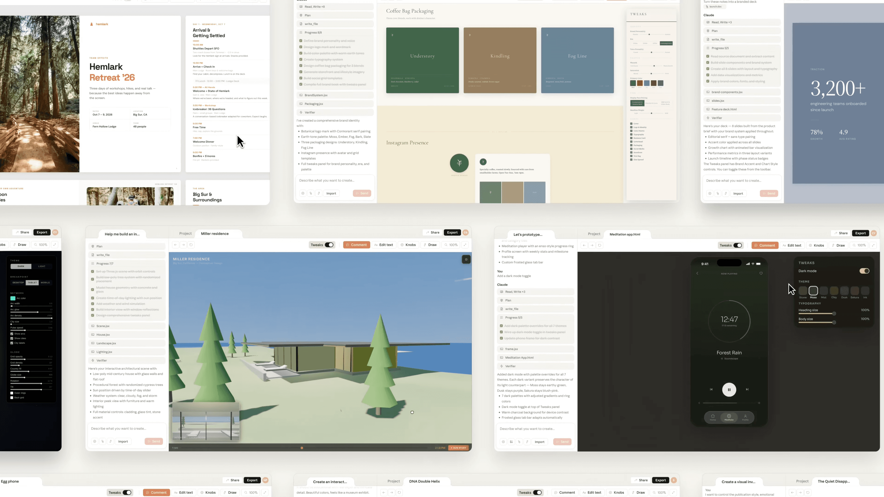 Claude Design screenshot